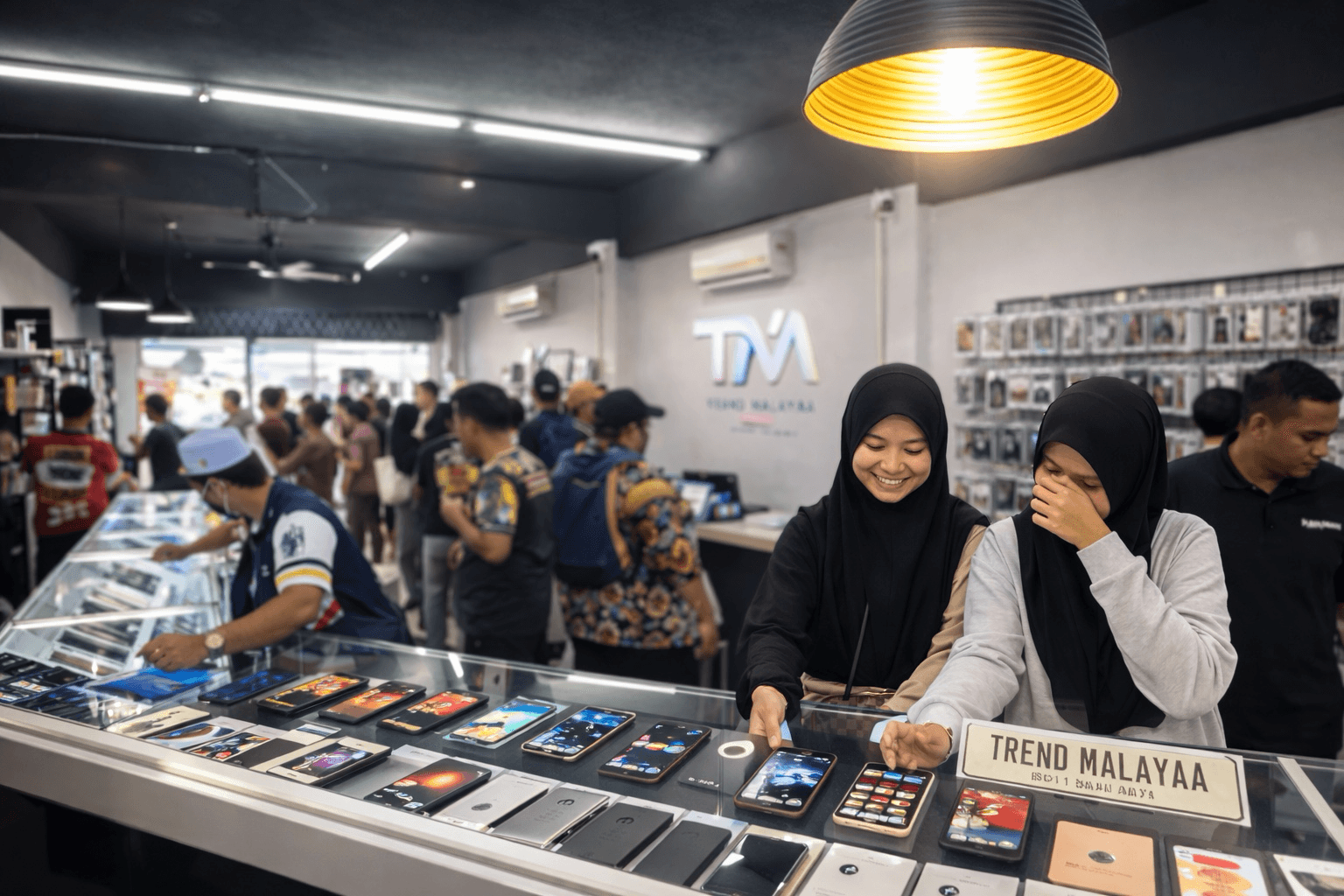 TrendMalayaa professional phone repair workshop - Kedai repair phone terbaik Malaysia